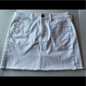 American Eagle white jean shirt